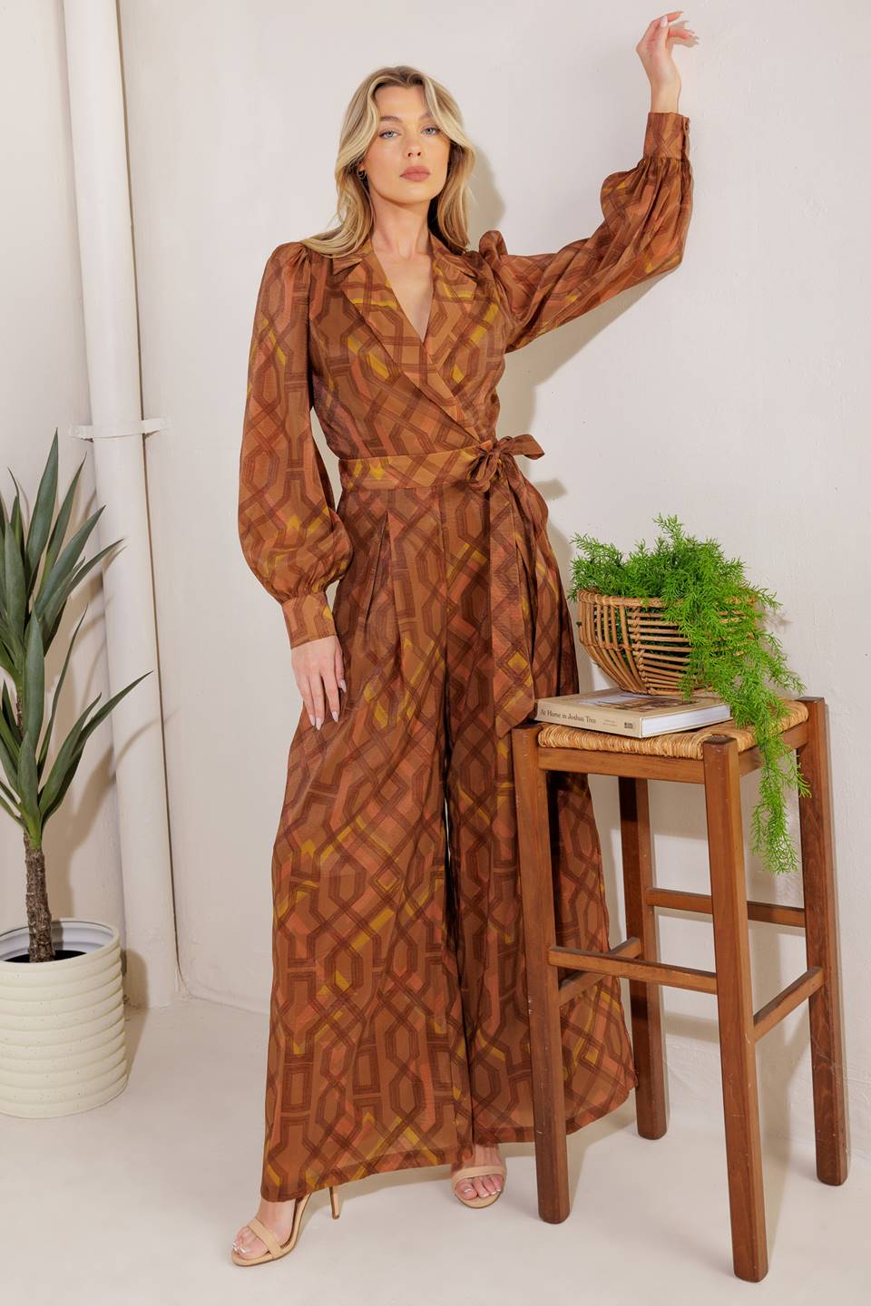 LOST IN THE STARS WOVEN JUMPSUIT Flying Tomato